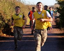 people running