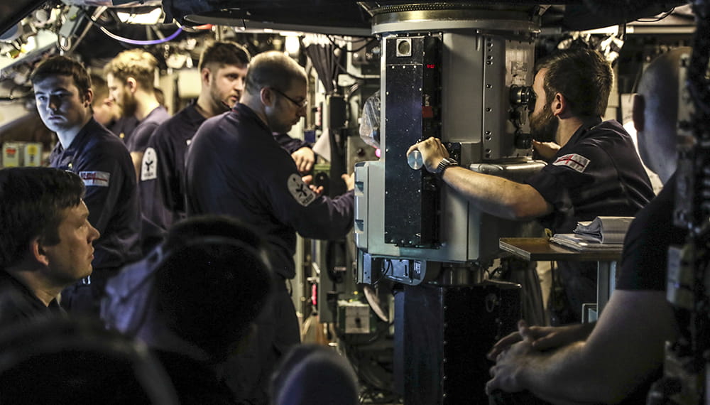 royal-navy-careers-services-04 HMS Trenchant Control Room. The Silent Service HMS Trenchant is a Trafalgar class attack Submarine capable of being deployed anywhere in the world, to support Great Britain’s defence capability.
