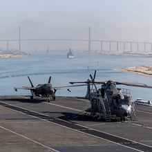 Aircraft on deck