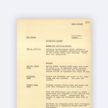 War diaries 1941 February Days 16 - 28