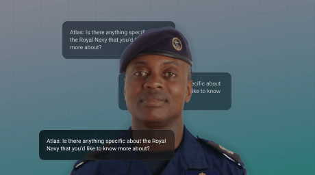 Image showing the Atlas chatbot