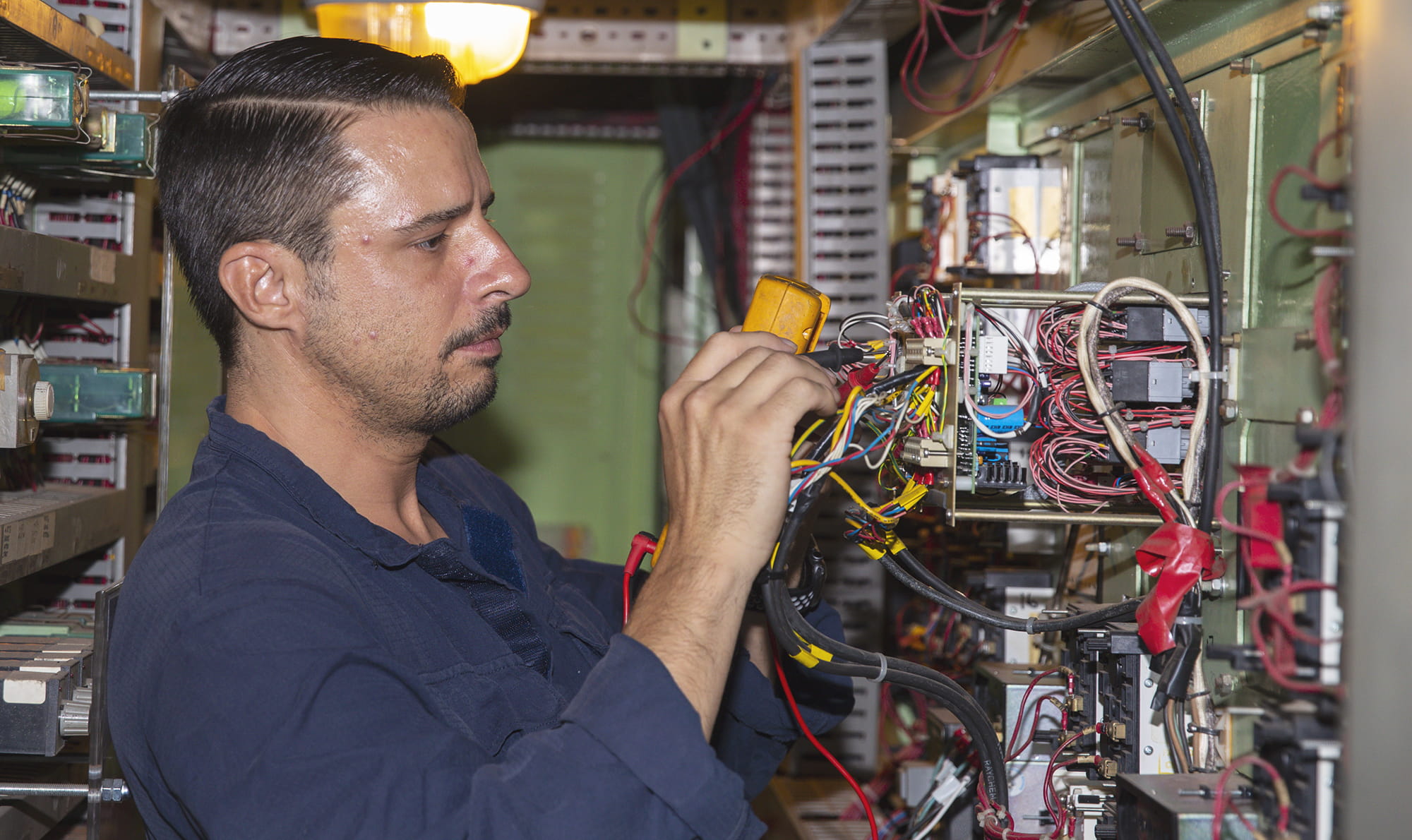 System Engineer Leading Hand at work on RFA Argus