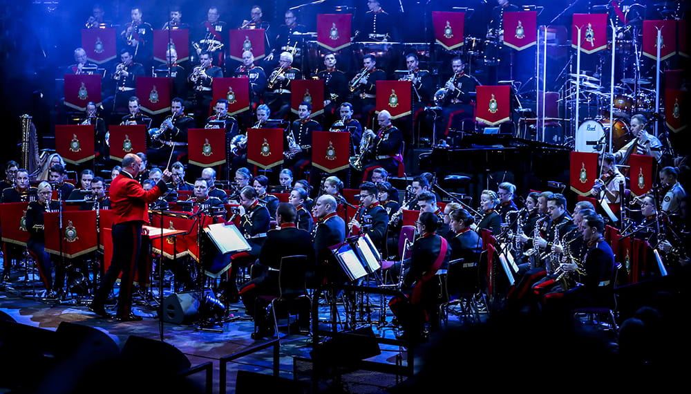 royal-navy-careers-royal-marines-17 Over 200 Royal Marine musicians perform at the Royal Albert Hall in front of the Captain General of the Royal Marines and HRH The Duke of Sussex. Raising money for the Royal Navy and Royal Marines Charity (RNRMC.)