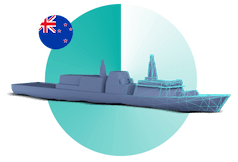 New Zealand Frigate Render