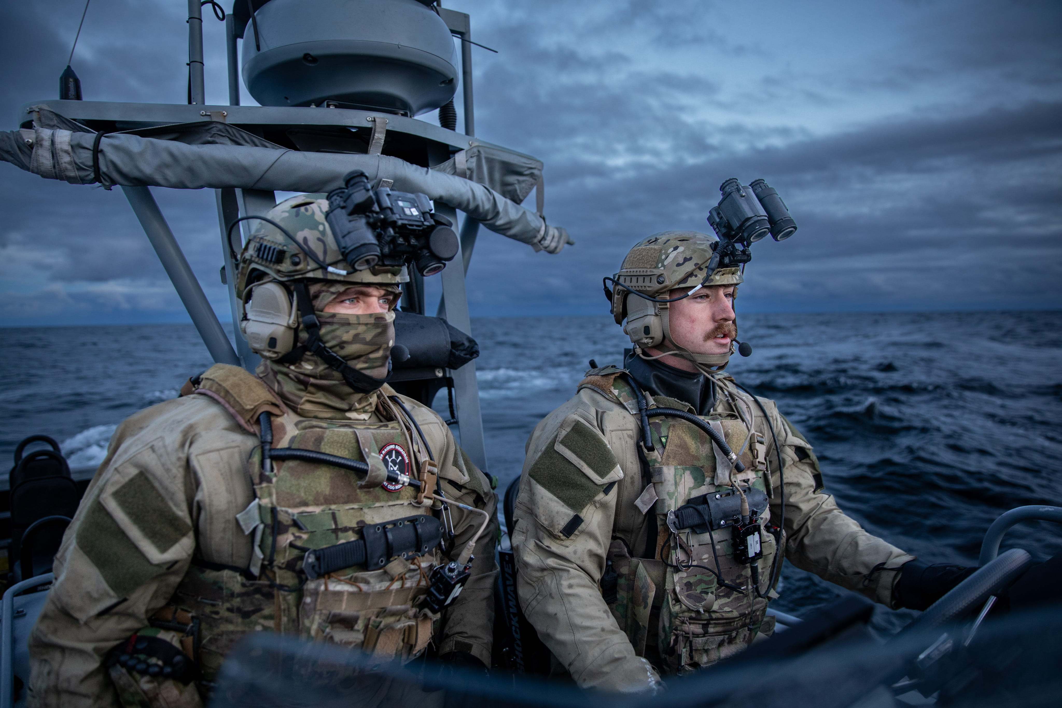 Two men in uniform