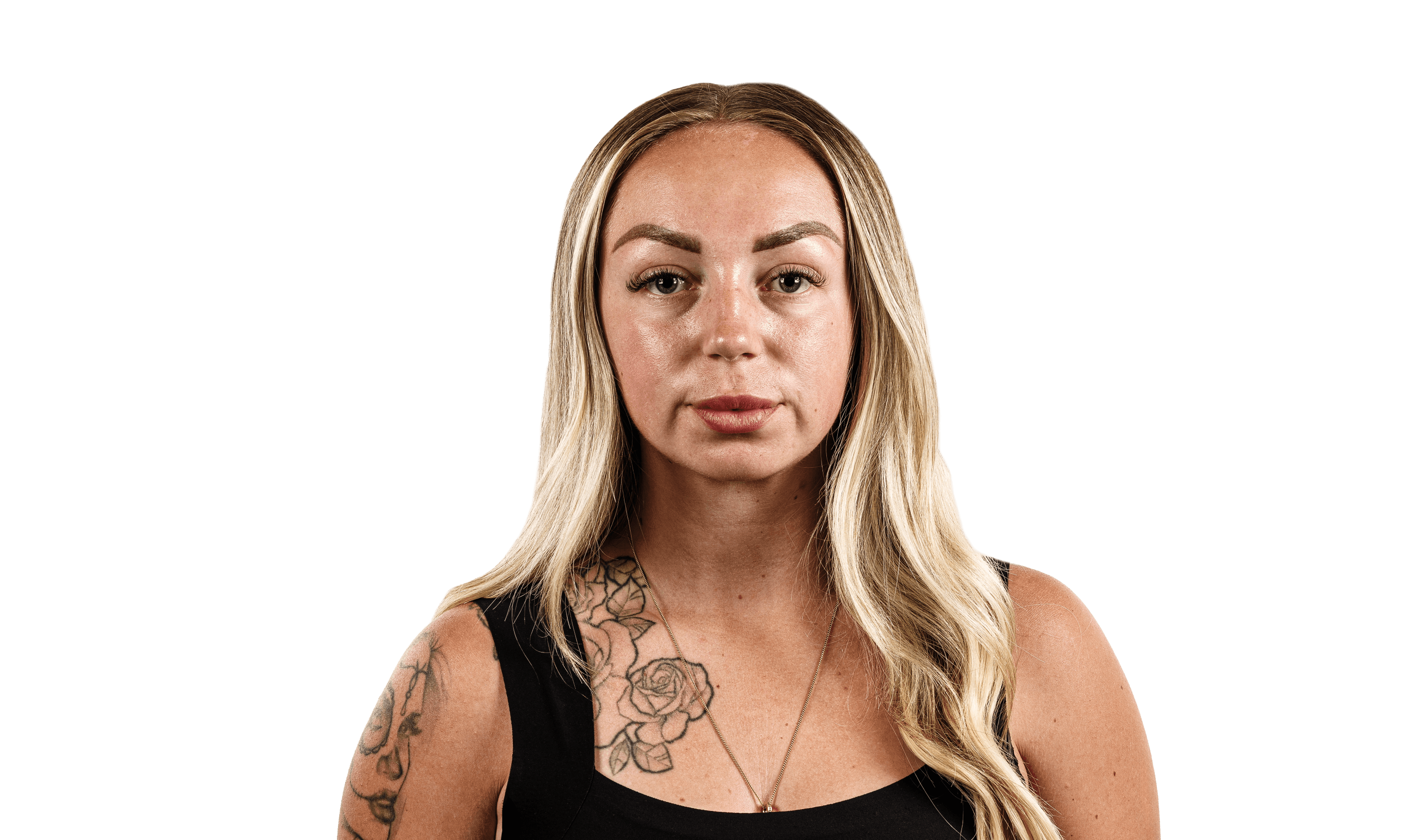woman not in uniform