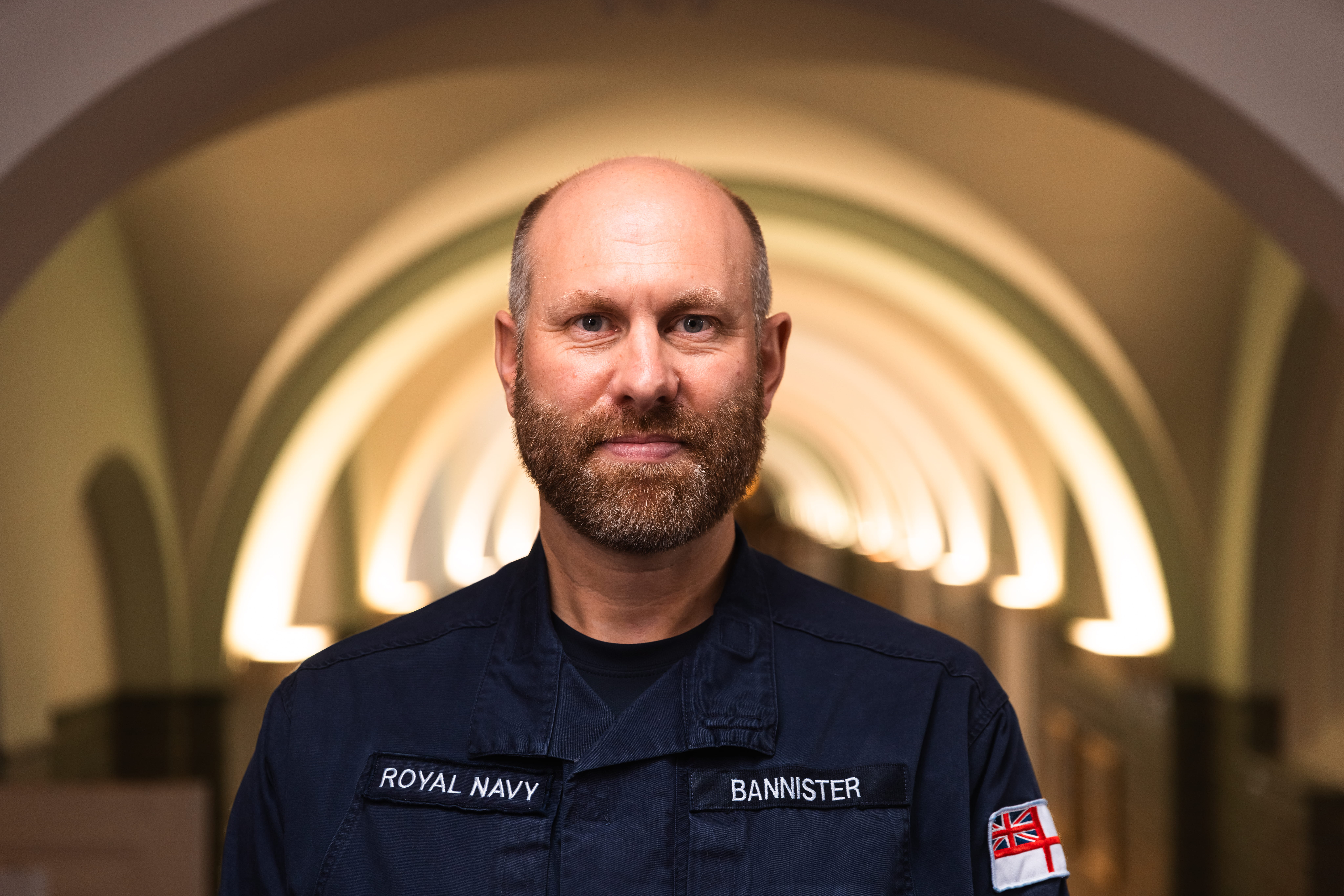 Headshot of RN Reservist Mark Bannister