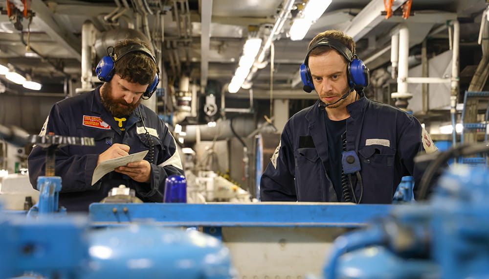 Marine Engineers conduct Machinery Breakdown Drills