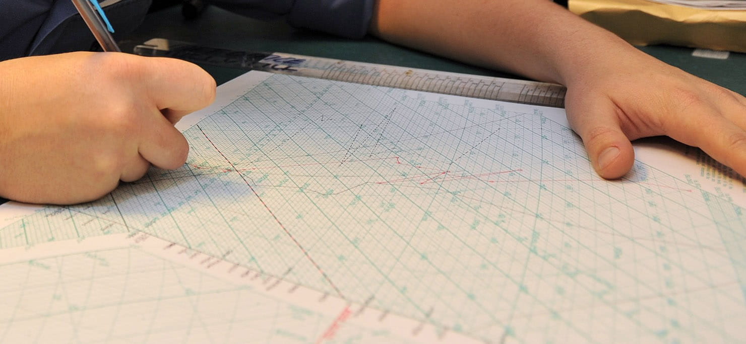  Leading Seaman Hydrographic and Meteorology Specialist onboard HMS Cumberland.