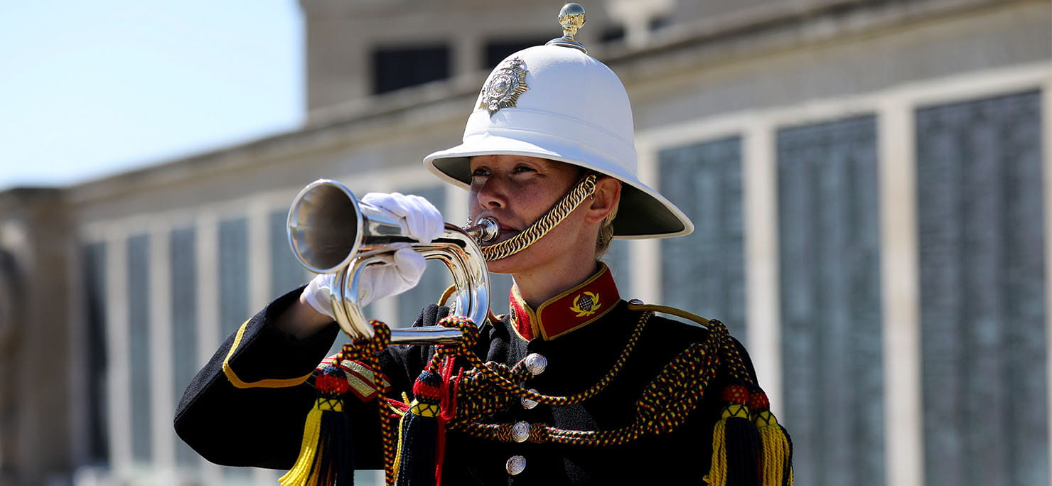 Corporal Bugler Jo Barnes