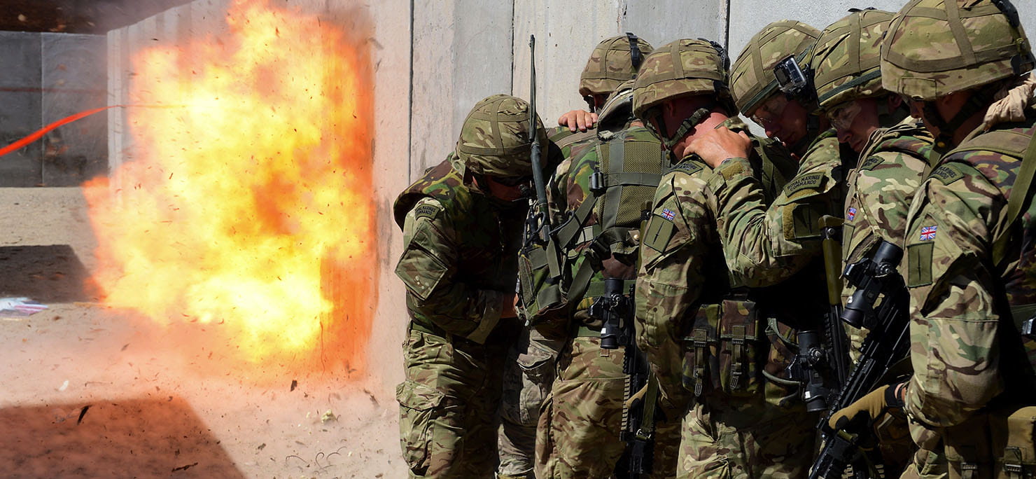 45 Commando Group during Exercise Black Alligator 14