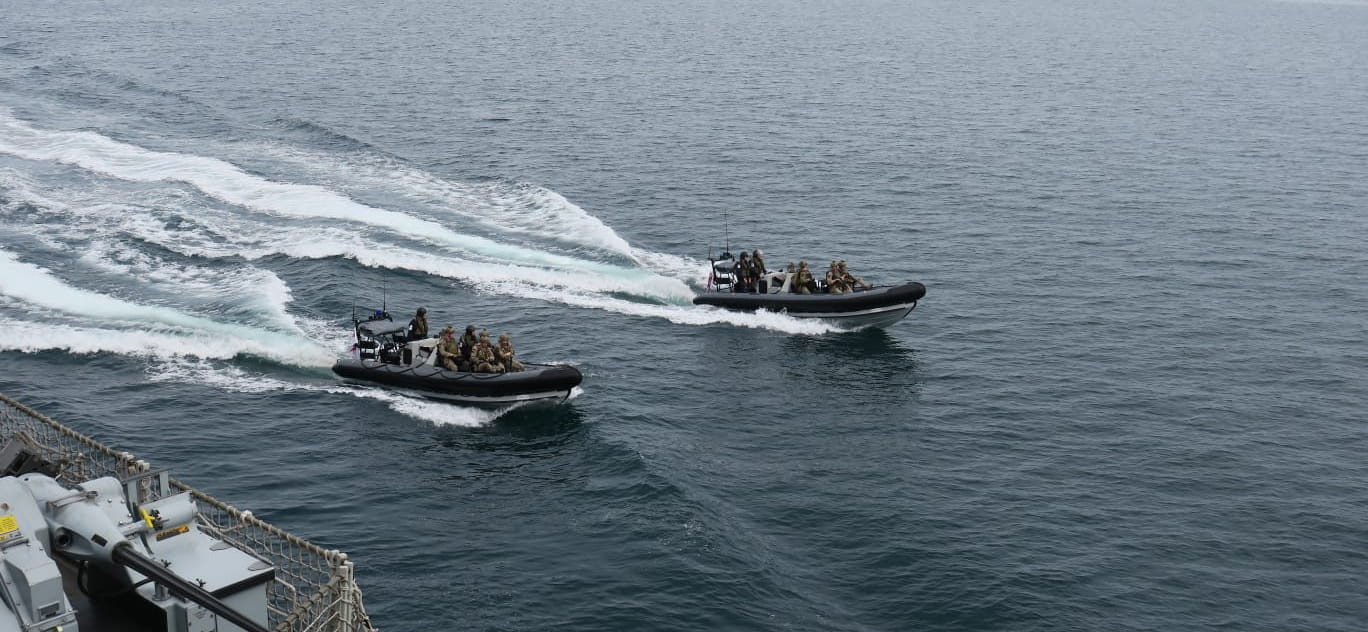 Seabots at sea