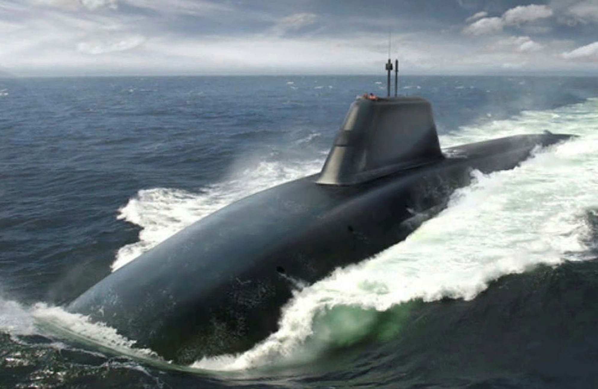 Artist's impression of Dreadnought Class submarine