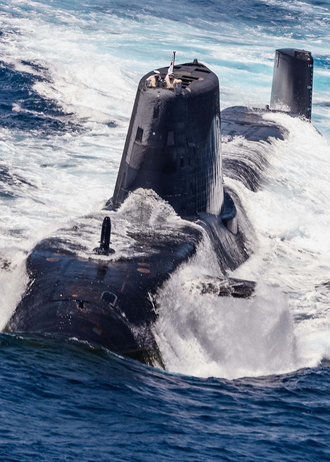 submarine surfacing