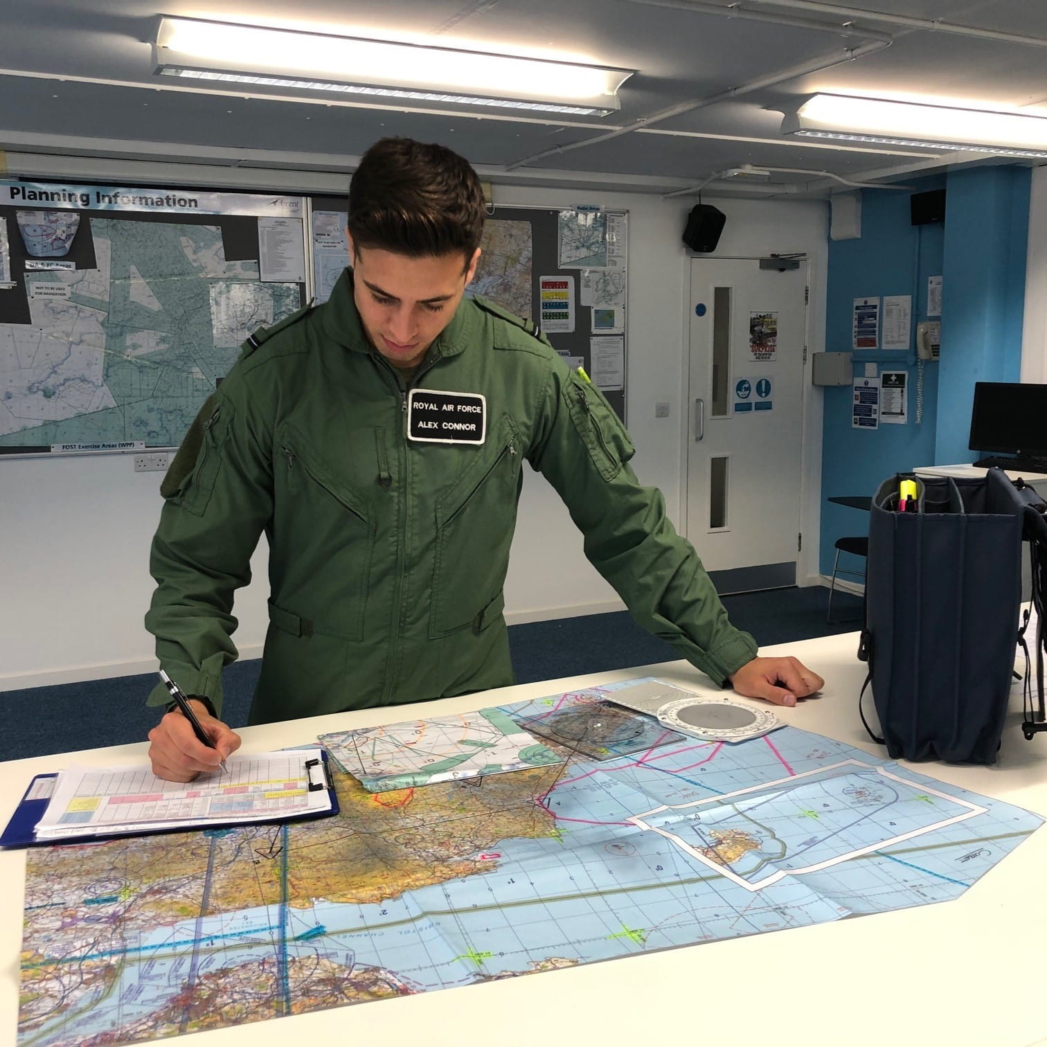 Student flight planning