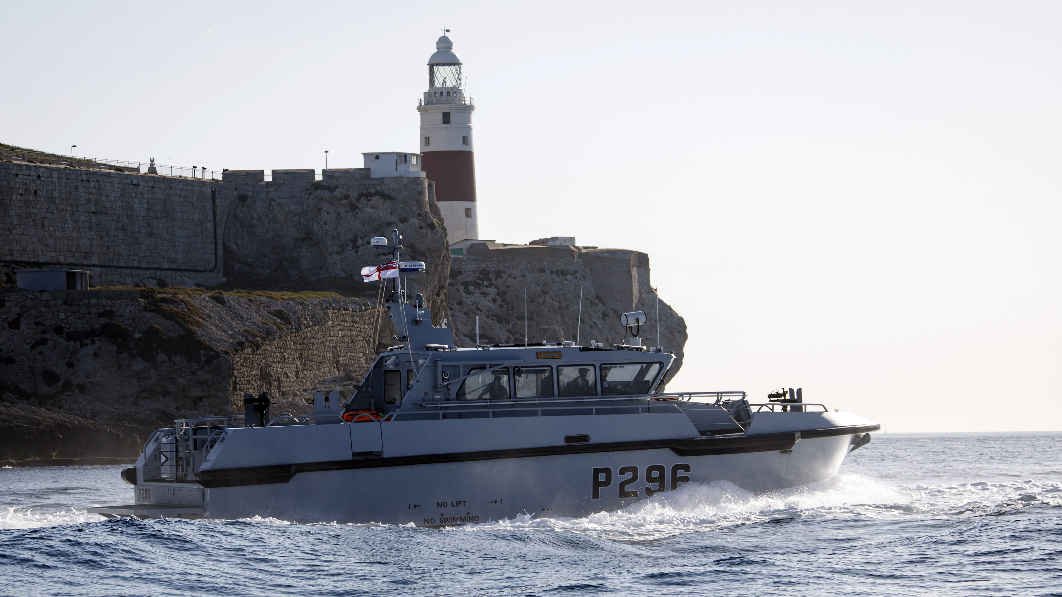 HMS Dagger in Gibraltar